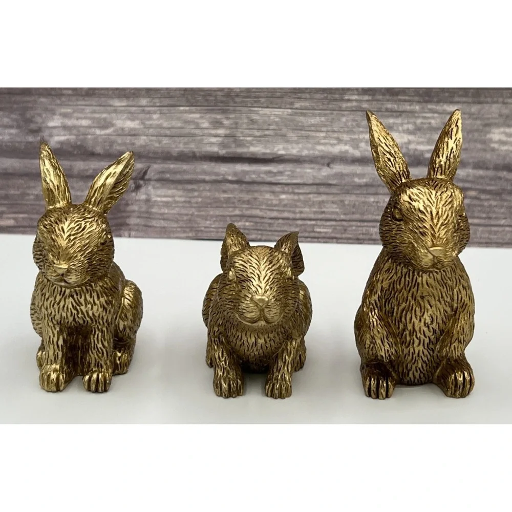 Target Bullseye Set of 3 Mini Resin 3